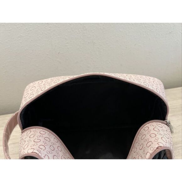 GUESS V7200082 LIGHT ROSE TOILETRY JUNCTION TRAVEL CASE DOPP BAG LOGO - Picture 7 of 10